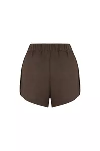 Capri Cappuccino Linen Shorts