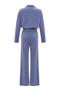 Hunter Light Blue Cashmere Jumpsuit