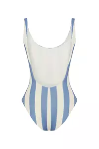 Polo Blue Striped Swimsuit