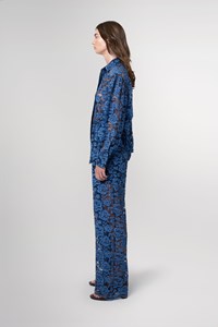 Anna Washed Indigo Lace Pants