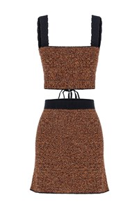 Amber Hand Crocheted Skirt