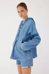 Denim Hoodie