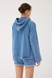 Denim Hoodie