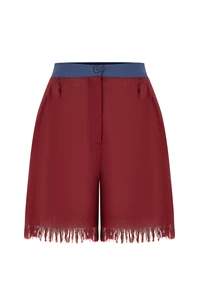 Nova Cotton Fringe Shorts