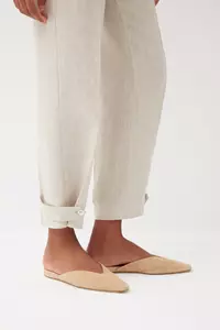 Isla Barley Linen Tapered Pants