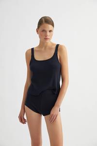 Navy Mini Shorts