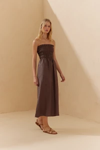 Mink Linen Dress