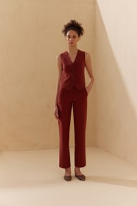 Maroon Pants