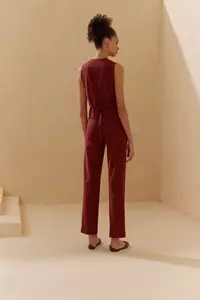 Maroon Pants