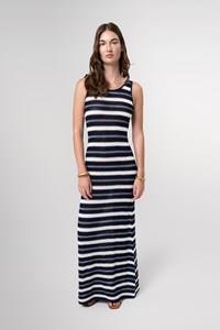 Freya Knitted Striped Maxi Dress