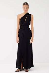 Laila Black Multiway Maxi Dress