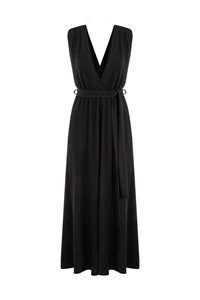 Laila Black Multiway Maxi Dress