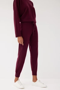 Merlot Cashmere Joggers