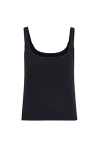 Kayla Navy Wool Tank Top