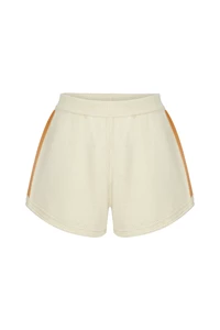 Sunrise Striped Cashmere Blend Shorts