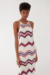 Twilight Cotton Crochet Dress