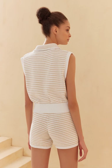 Oatmeal Sailor Shorts