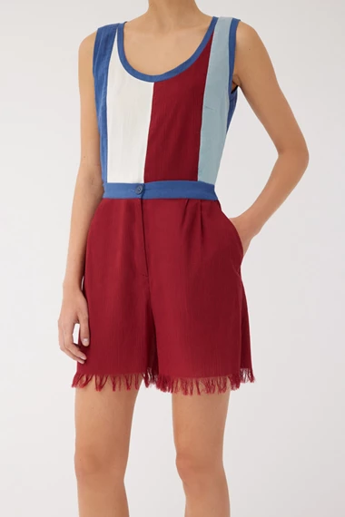 Nova Cotton Fringe Shorts