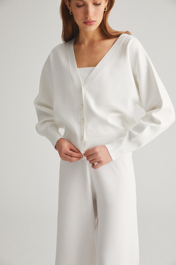 Ecru Cardi