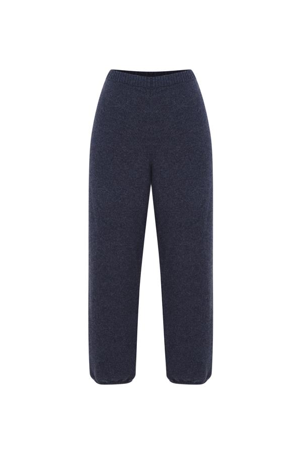 Indigo Blue Cashmere Balloon Pants