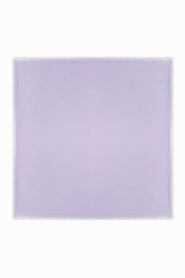 Rio Lilac Cashmere Bandana Scarf