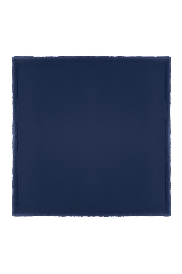 Rio Indigo Cashmere Bandana Scarf