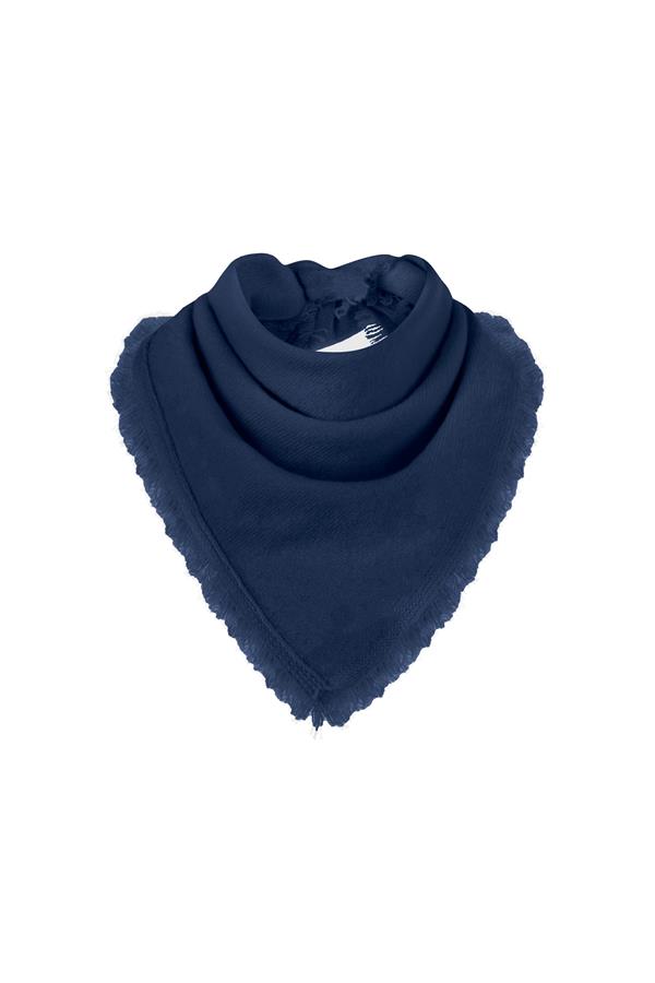 Rio Indigo Cashmere Bandana Scarf