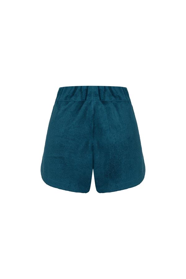 Sea Blue Terry Shorts