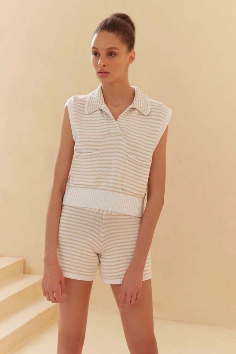 Oatmeal Sailor Sweater