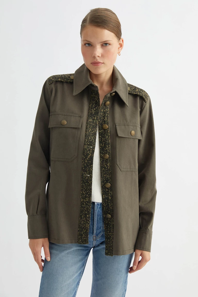 Khaki Army Jacket