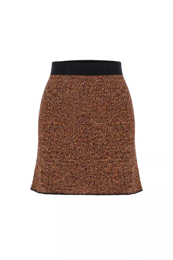 Amber Hand Crocheted Skirt